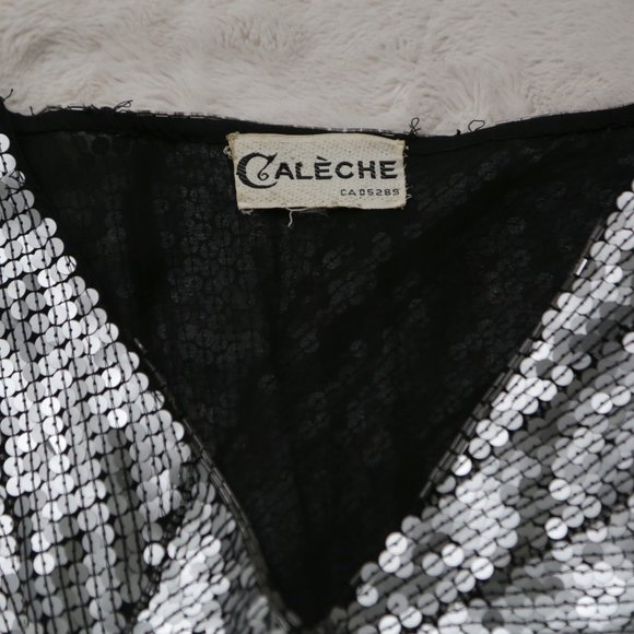 Vintage sequin blouse - Picture 2 of 7